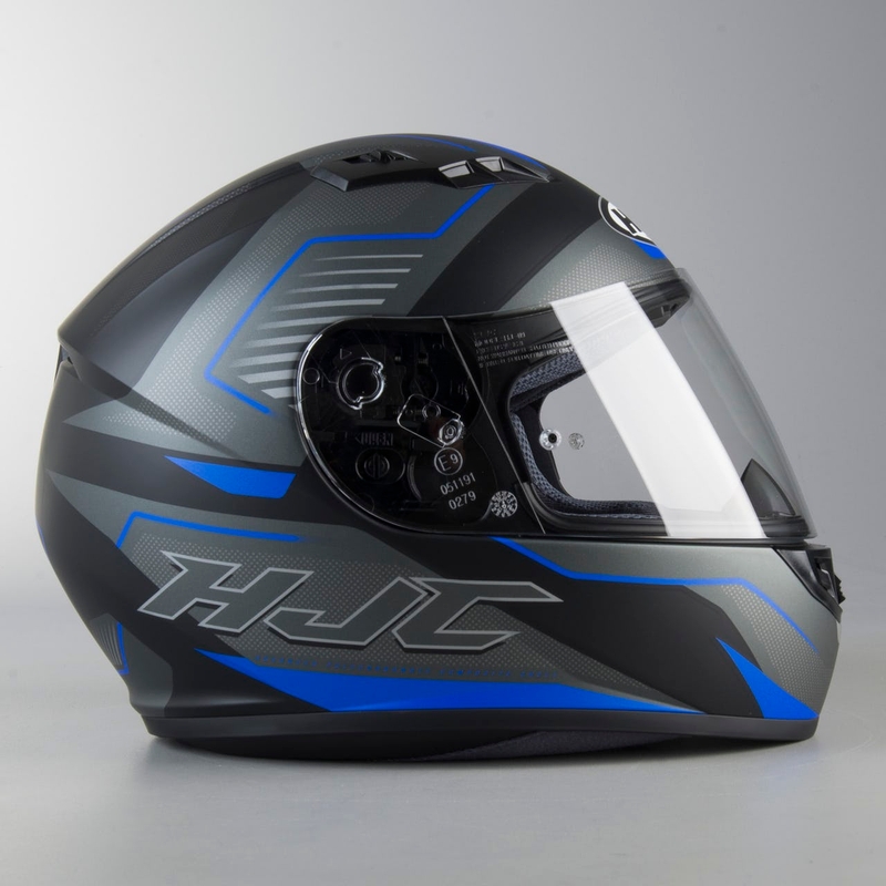 Integrální přilba na motorku HJC CS-15 Trion MC2SF šedo-modrá