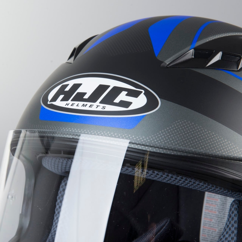 Integrální přilba na motorku HJC CS-15 Trion MC2SF šedo-modrá