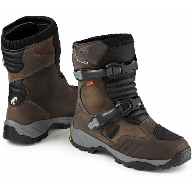 Forma Adventure PRO madalad mootorrattasaapad pruunid