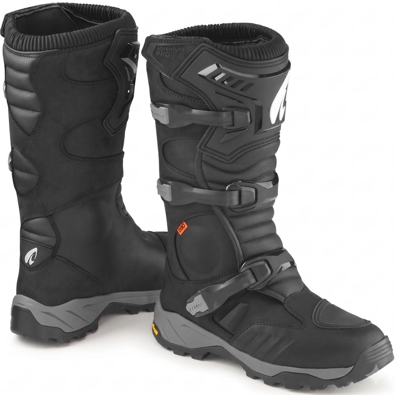Forma Adventure PRO mootorrattasaapad mustad