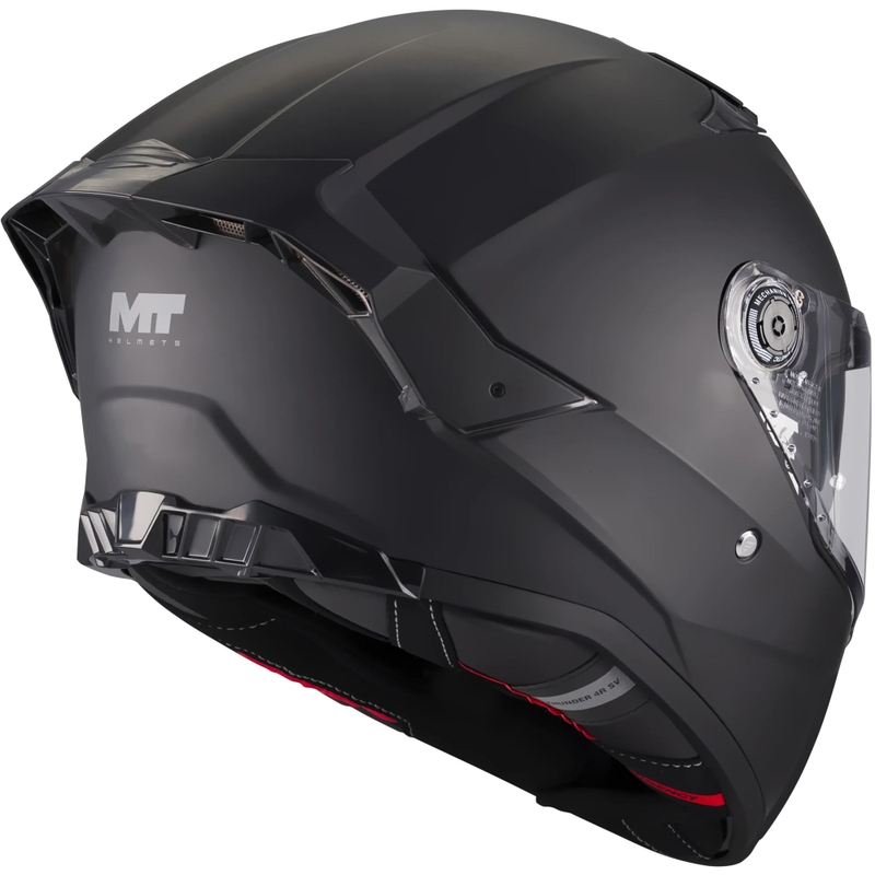 Täismaskiiver MT Thunder 4 R Pure A1 matt must