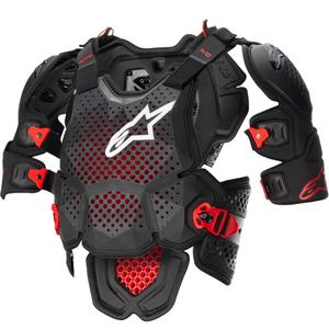 Alpinestars A-10 2 kehakaitse must-antratsiit-punane