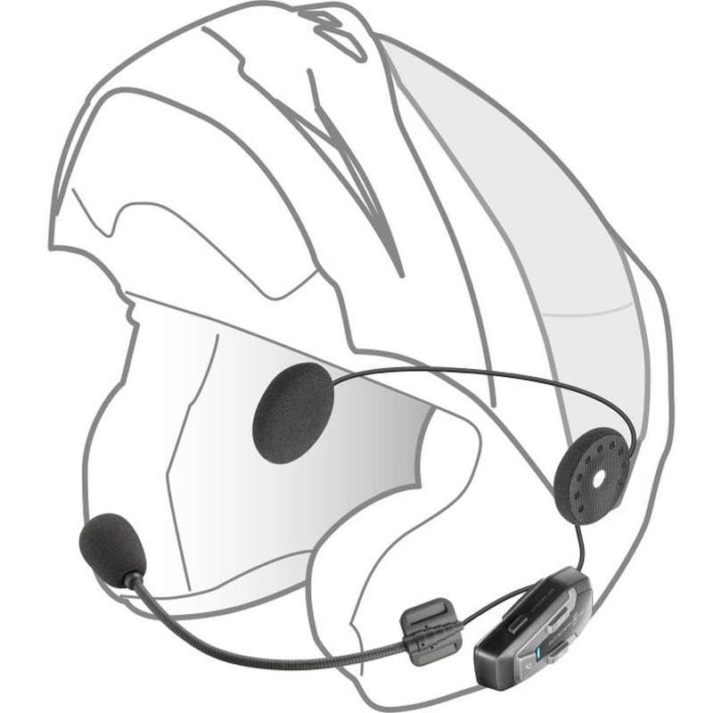 Bluetooth-peakomplekt Interphone U-COM6R - kaksikpakett