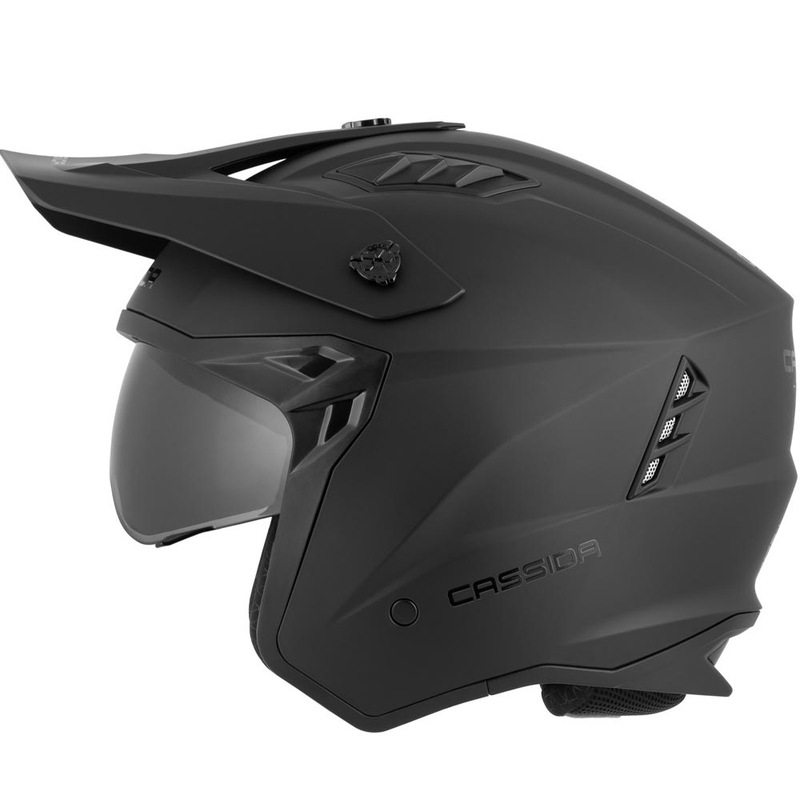 Moodulmootorratta kiiver Cassida Cross Country Dual matt must