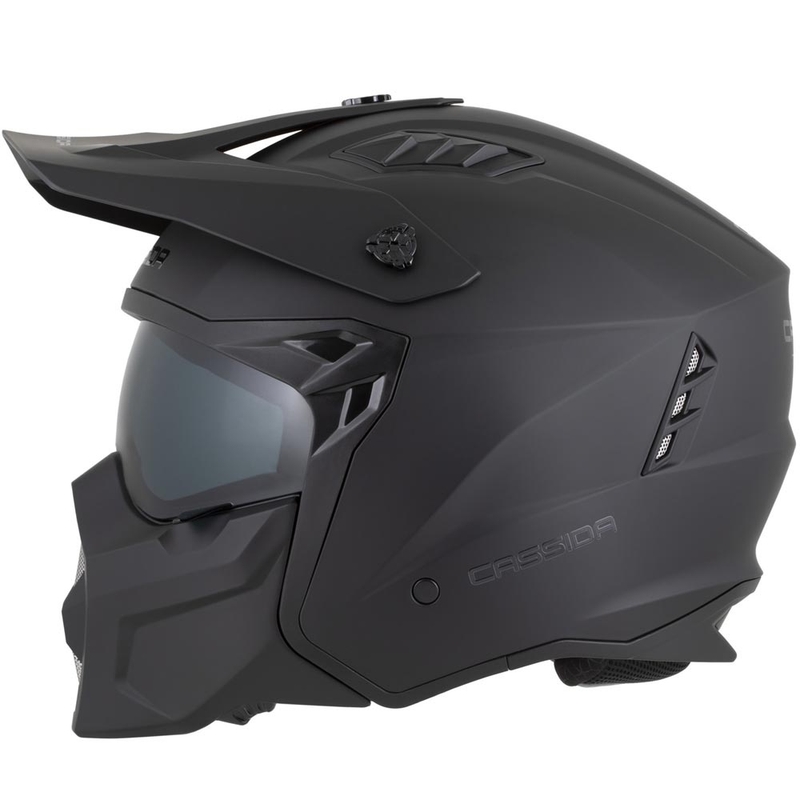 Moodulmootorratta kiiver Cassida Cross Country Dual matt must
