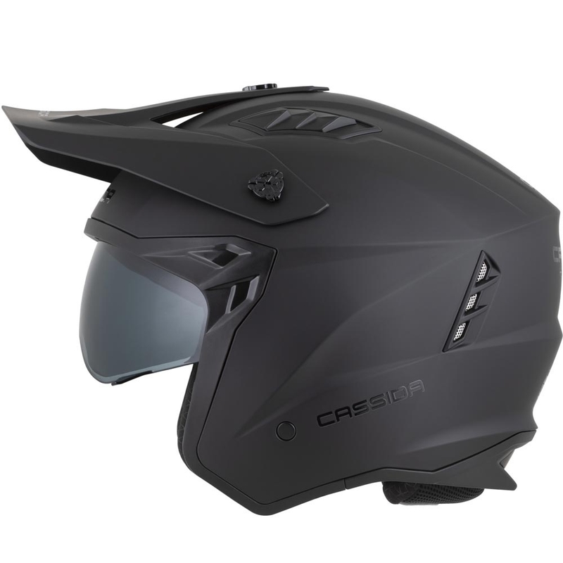 Moodulmootorratta kiiver Cassida Cross Country Dual matt must