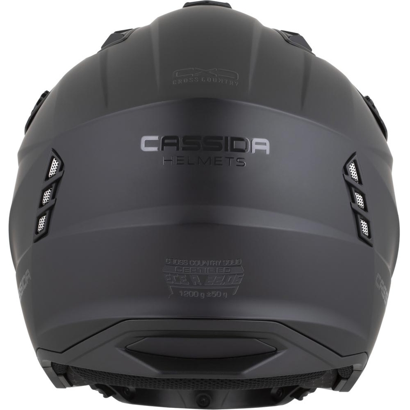 Moodulmootorratta kiiver Cassida Cross Country Dual matt must