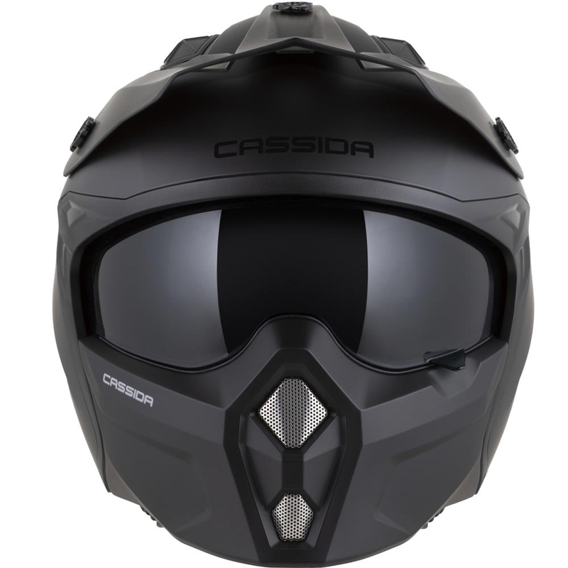 Moodulmootorratta kiiver Cassida Cross Country Dual matt must