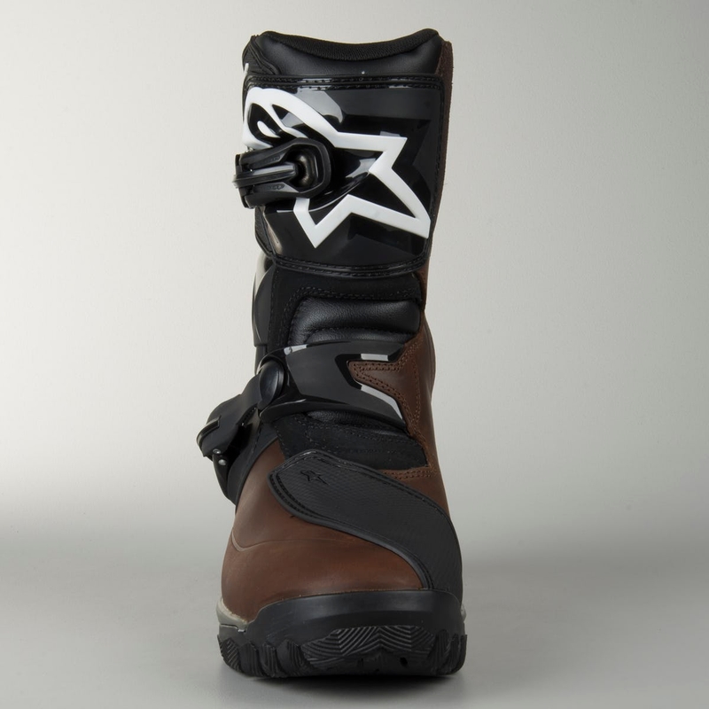 Alpinestars Belize õlitatud Drystar pruunid mootorratta saapad
