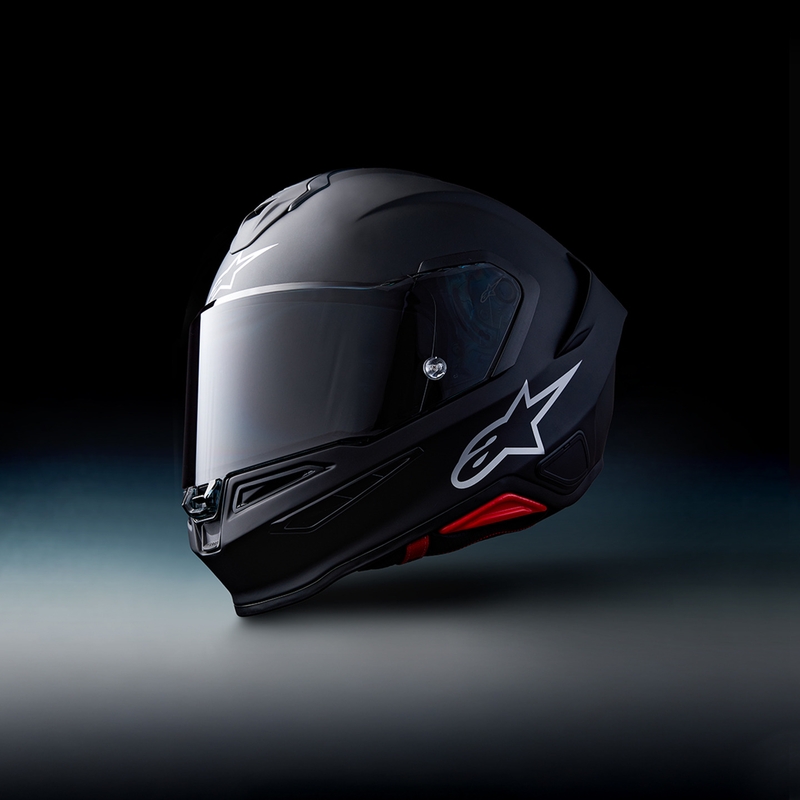 Alpinestars S-R7 Solid täismaskiga mootorrattakiiver mattmust