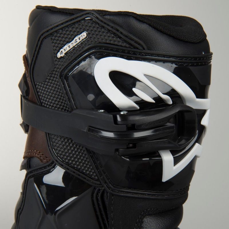 Alpinestars Belize õlitatud Drystar pruunid mootorratta saapad