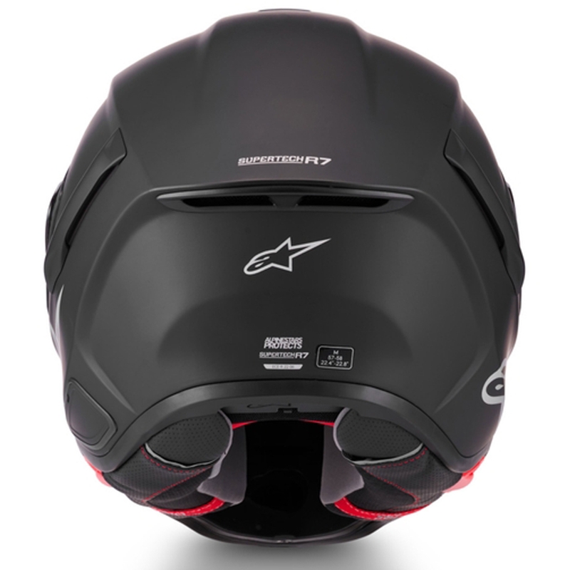Alpinestars S-R7 Solid täismaskiga mootorrattakiiver mattmust