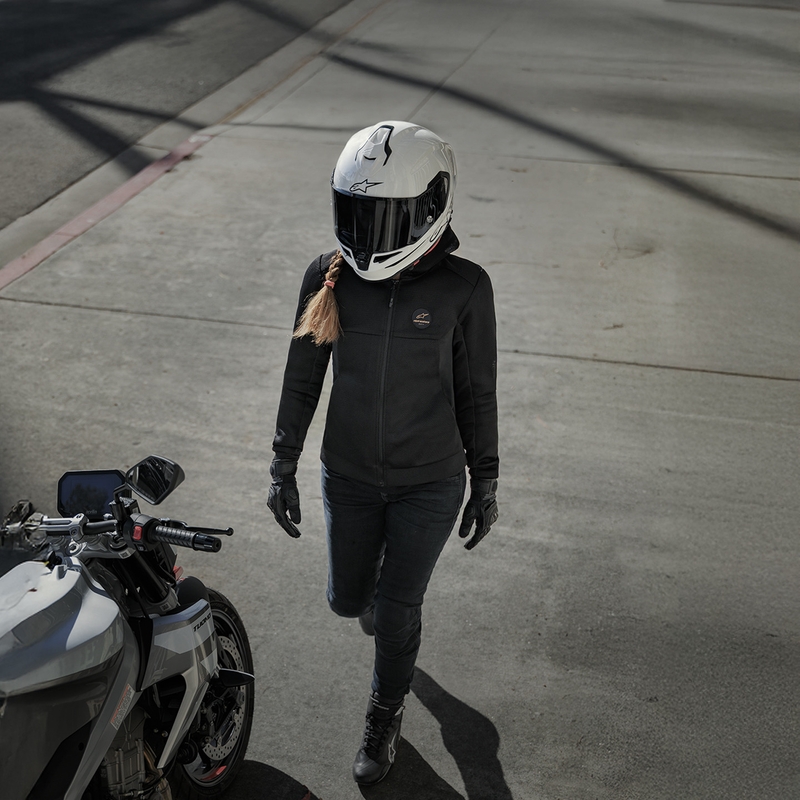 Alpinestars S-R7 Solid täismaskiga mootorrattakiiver valge