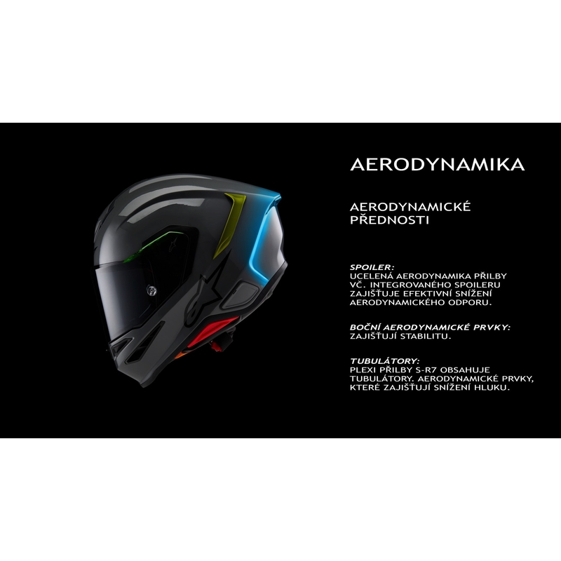Alpinestars S-R7 Solid täismaskiga mootorrattakiiver valge