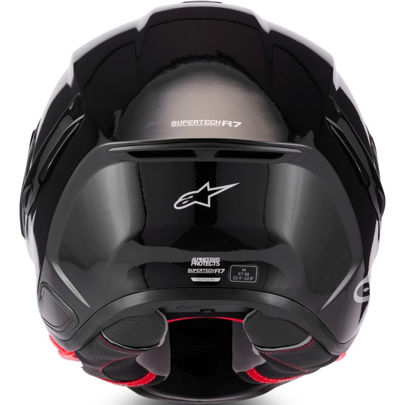 Alpinestars S-R7 Solid täismaskiga mootorrattakiiver must
