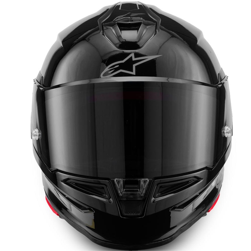 Alpinestars S-R7 Solid täismaskiga mootorrattakiiver must