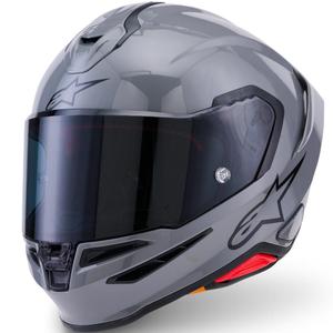 Alpinestars S-R7 Solid täismaskiga mootorrattakiiver hall