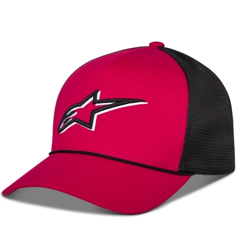 Alpinestars Ageless Shadow veoauto nokamüts punane-must