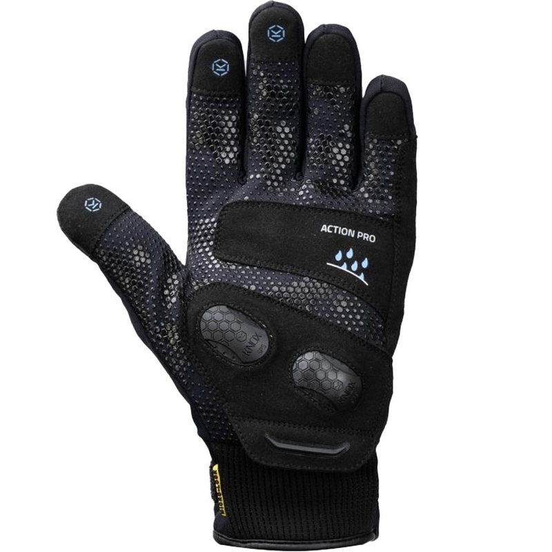 Knox Action PRO veekindlad mootorrattakindad mustad