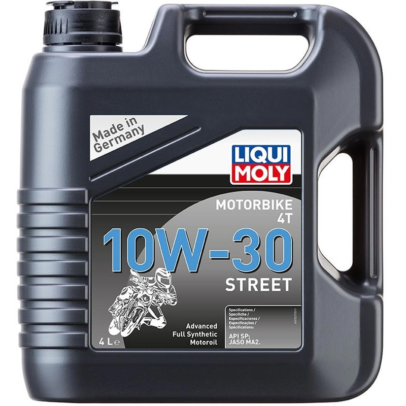 LIQUI MOLY mootorratta 4T 10W40 tänavasünteetiline mootoriõli 4 l