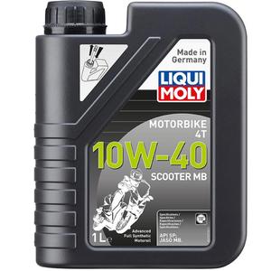 Sünteetiline mootoriõli LIQUI MOLY Motorbike 4T 10W40 Scooter MB 1 l