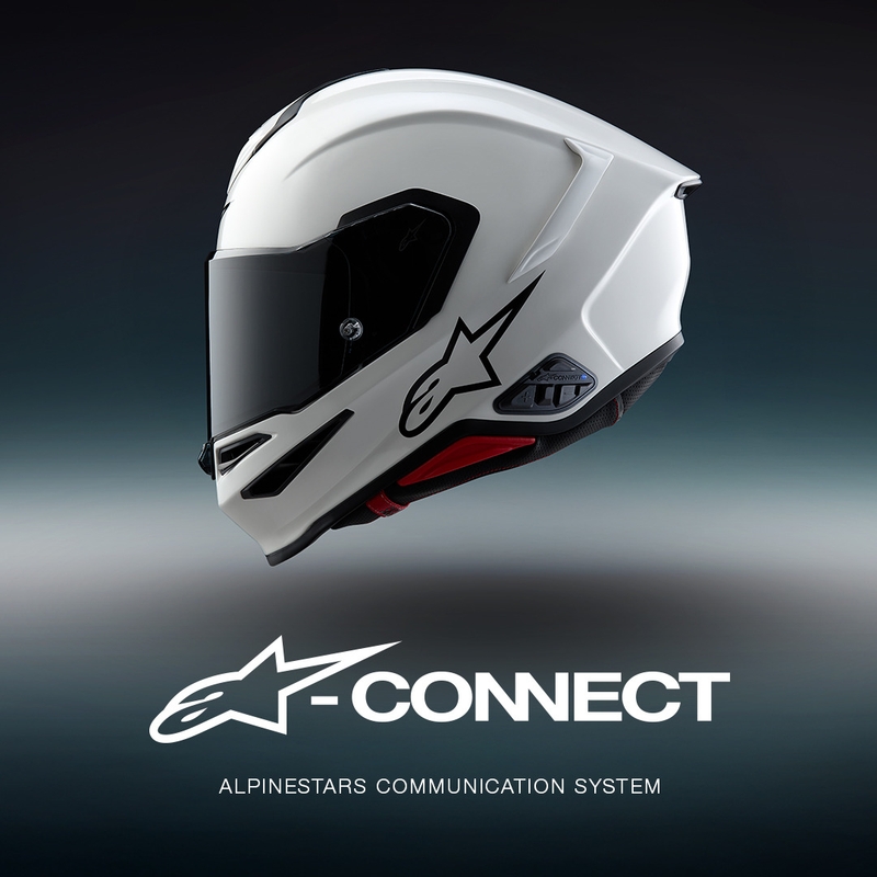 Bluetooth mootorratta intercom Alpinestars A-CONNECT süsteem must