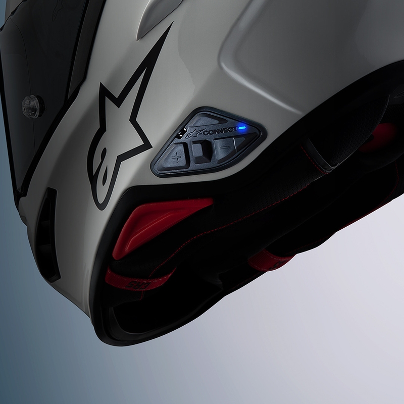 Bluetooth mootorratta intercom Alpinestars A-CONNECT süsteem must