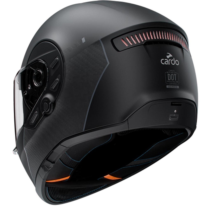 Cardo Beyond GTS täisnäoga mootorrattakiiver must
