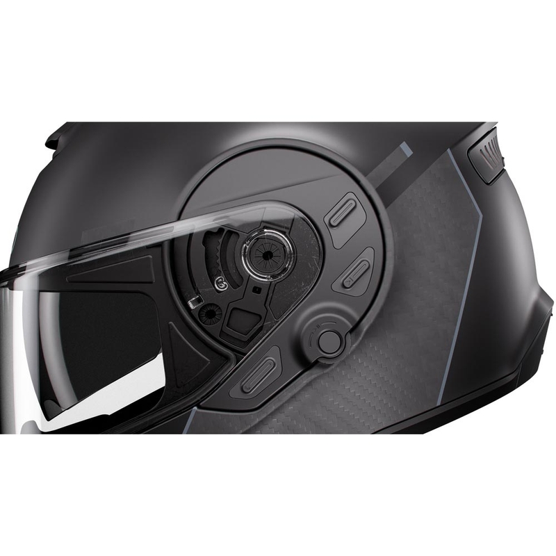 Cardo Beyond GTS täisnäoga mootorrattakiiver must