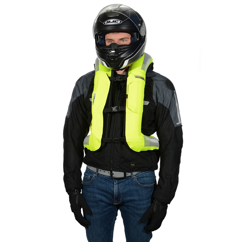 HELITE Turtle 2 fluo kollane turvapadja vest
