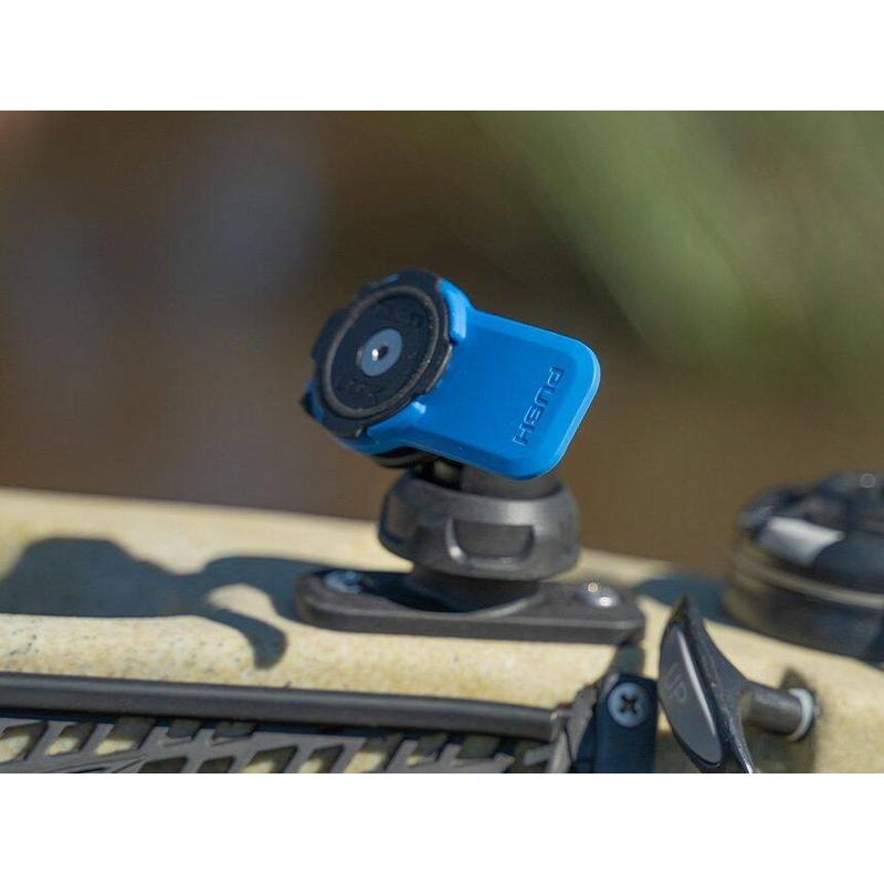 Quad Lock® 360 telefonihoidiku pea vabastushoovaga, sini-must