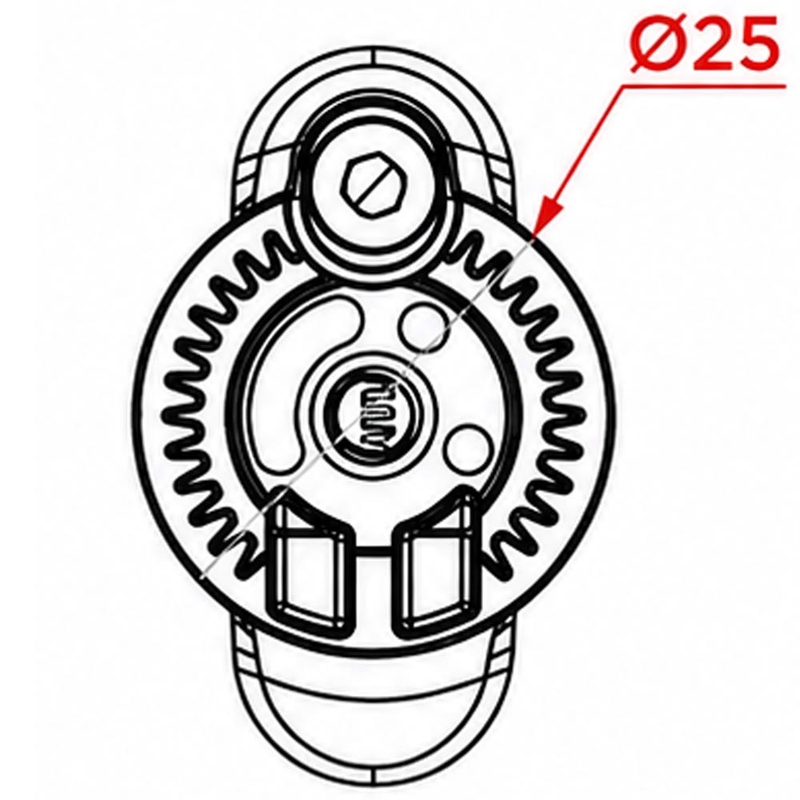 Quad Lock® 360 V2 väike telefonihoidiku alus must