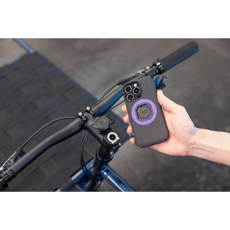 Quad Lock® varrekaane kinnitus must