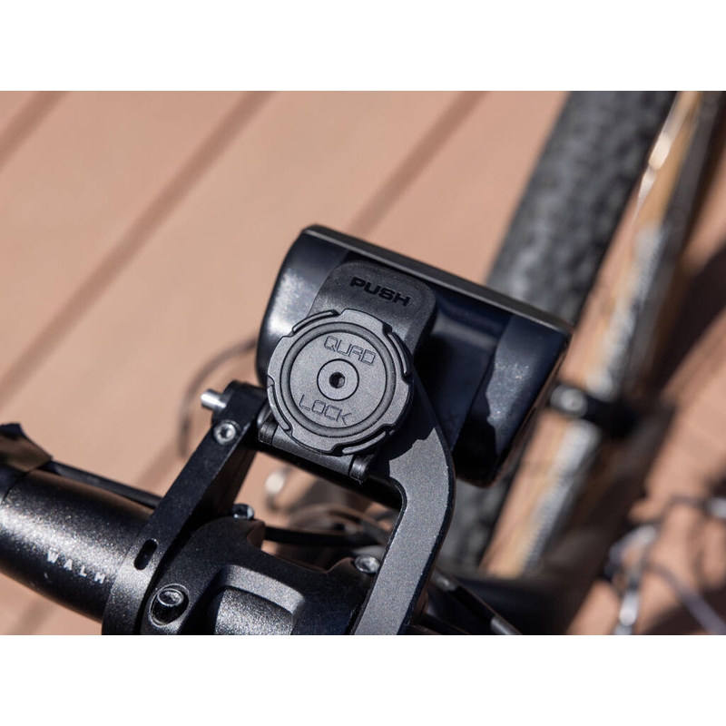 Quad Lock® 360 lühikese hoovaga mobiiltelefonihoidik, must
