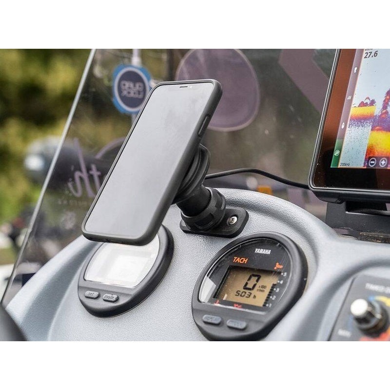 Quad Lock® 360 2-auguline lame ristkülikukujuline alus must