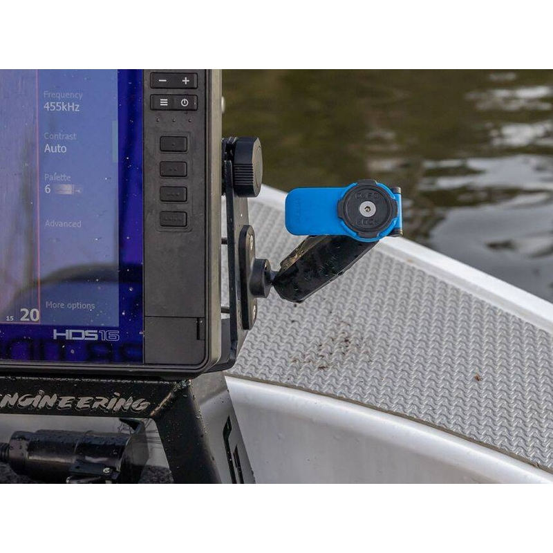 Quad Lock® 360 2-auguline lame ristkülikukujuline alus must