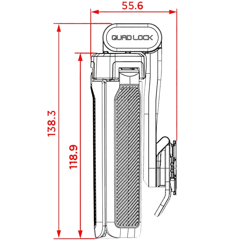 Quad Lock® statiiv must