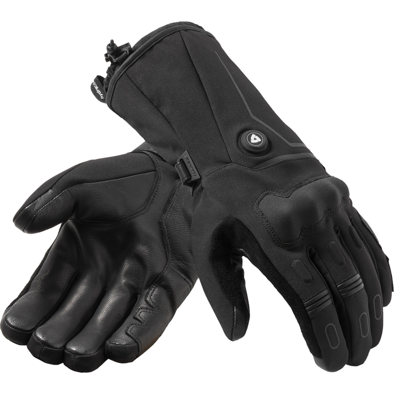 Revit Liberty 2 H2O soojendusega mootorratta kindad mustad