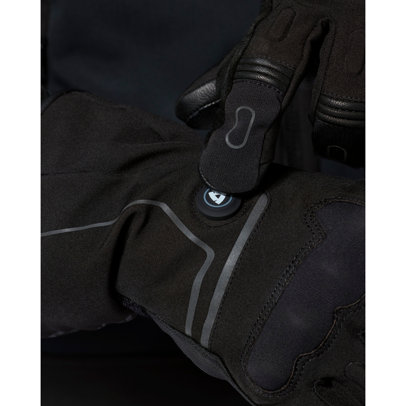 Revit Liberty 2 H2O soojendusega mootorratta kindad mustad