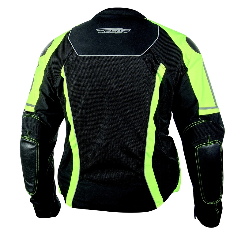 Airbag jope HELITE Vented must-fluo kollane