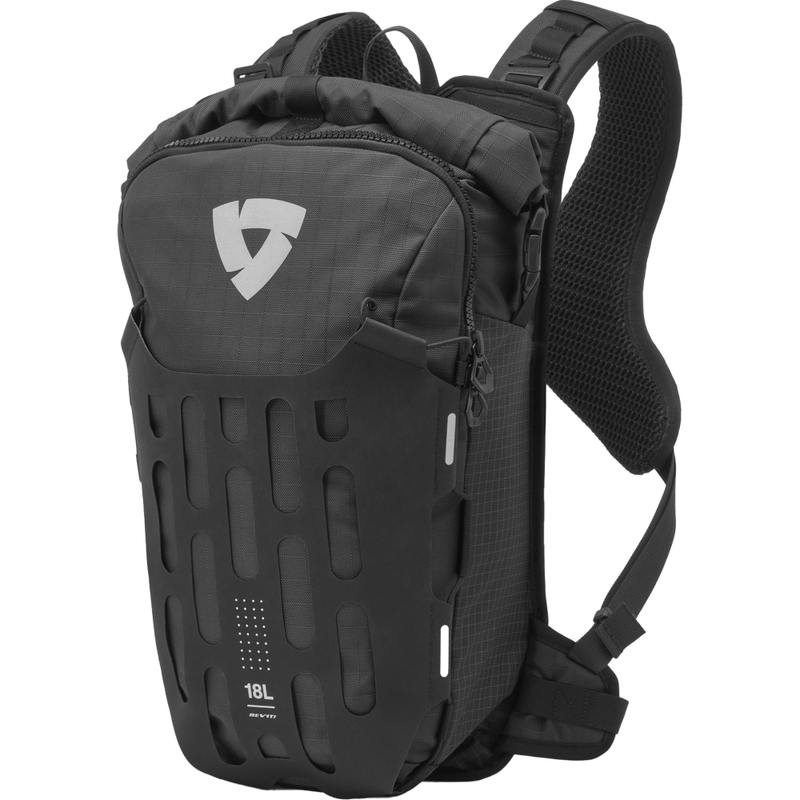 Revit Bauxite H2O mootorratta seljakott hall-must 18 l