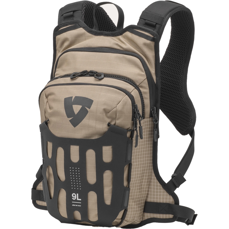 Revit Eolian H2O mootorratta seljakott liiva-must 9 l