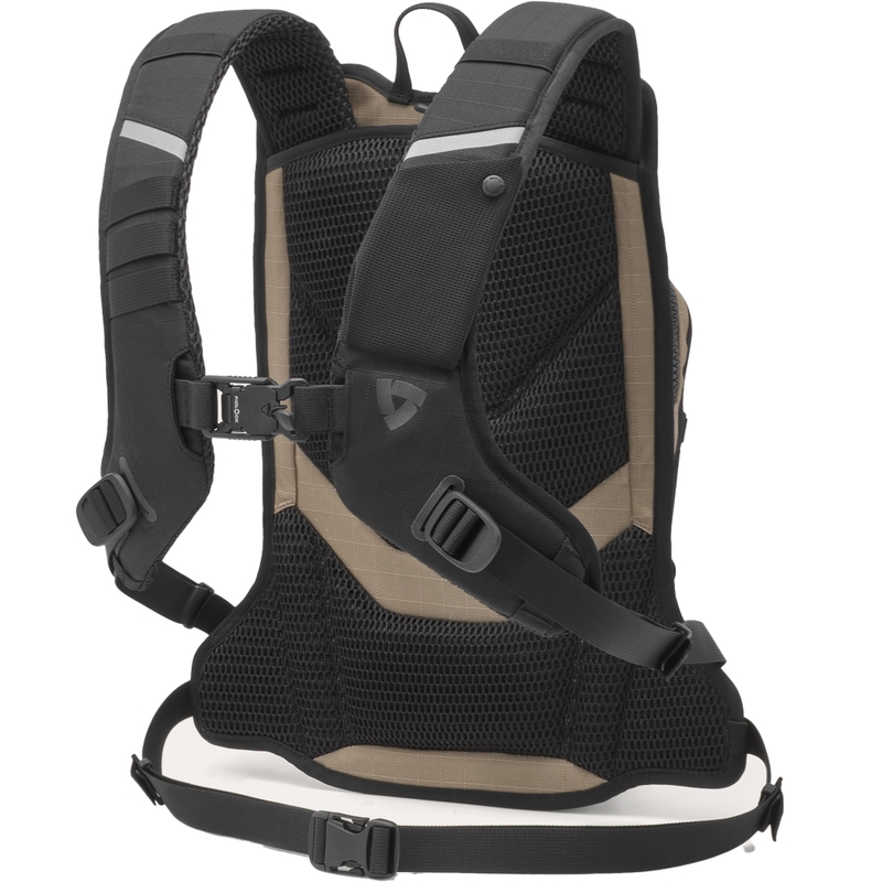 Revit Eolian H2O mootorratta seljakott liiva-must 9 l