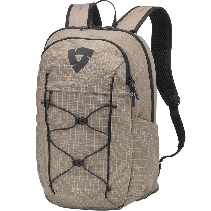 Revit Saroa mootorratta seljakott liiva-must 22 l