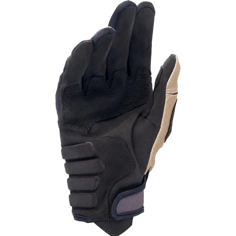 Alpinestars Techdura motokrossikindad must-pruun-fluo punane