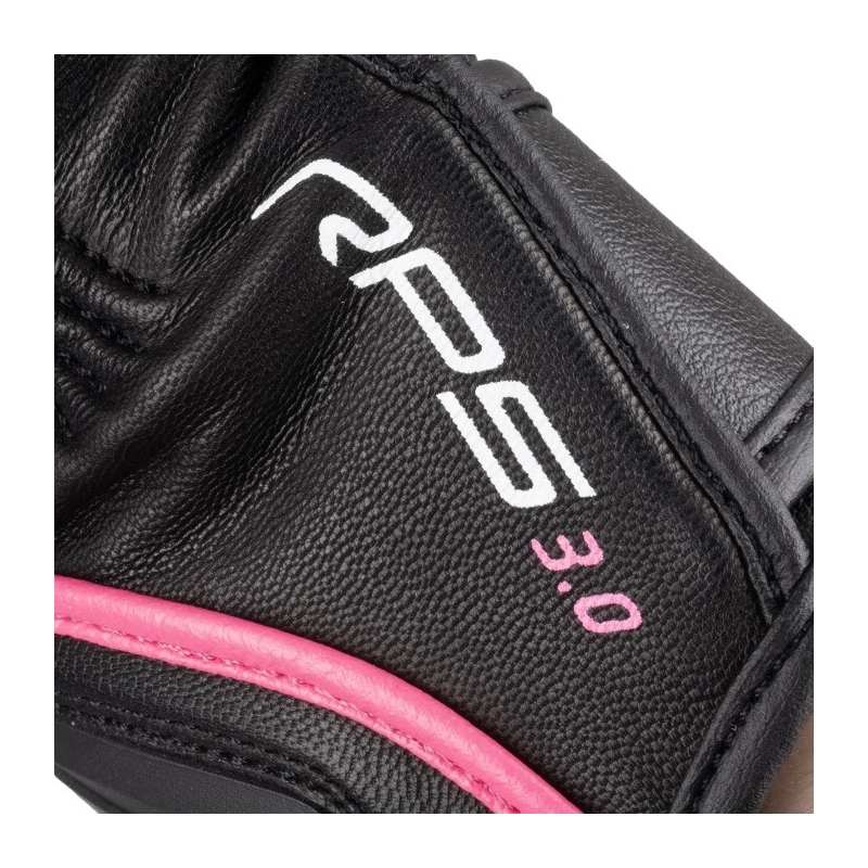 Naiste mootorrattakindad Oxford RP-5 3.0 must-valge-roosa