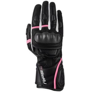 Naiste mootorrattakindad Oxford RP-5 3.0 must-valge-roosa