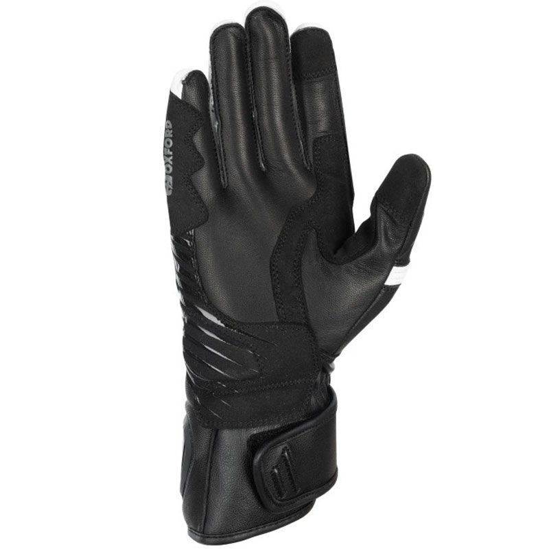 Oxford RP-5 3.0 mootorratta kindad must-valged
