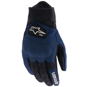 Alpinestars Tracker mootorratta kindad tumesinised-mustad