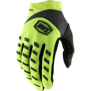 Laste motokrossi kindad 100% Airmatic kollane-must
